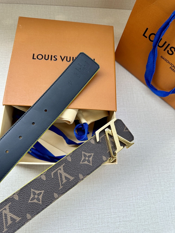 激安ルイヴィトンベルト素材ディテール